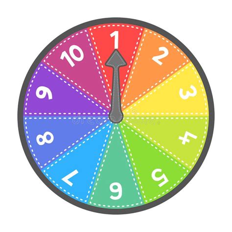 1 to 10 spin wheel.